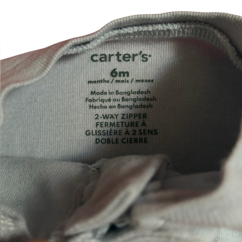 Carter's 3 pijamas size:6 months - Picture 3 of 9
